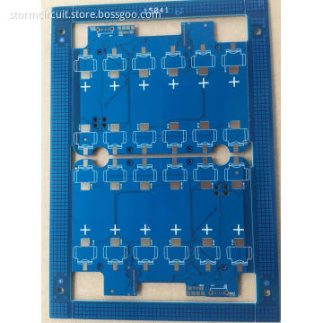 2 layer blue solder voltage sensor board